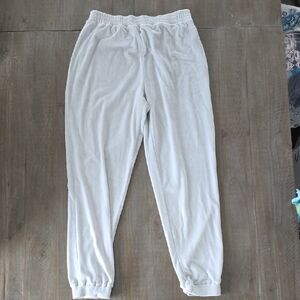 Blue Notes Womens Cozy Grey Jogger Pants #0108